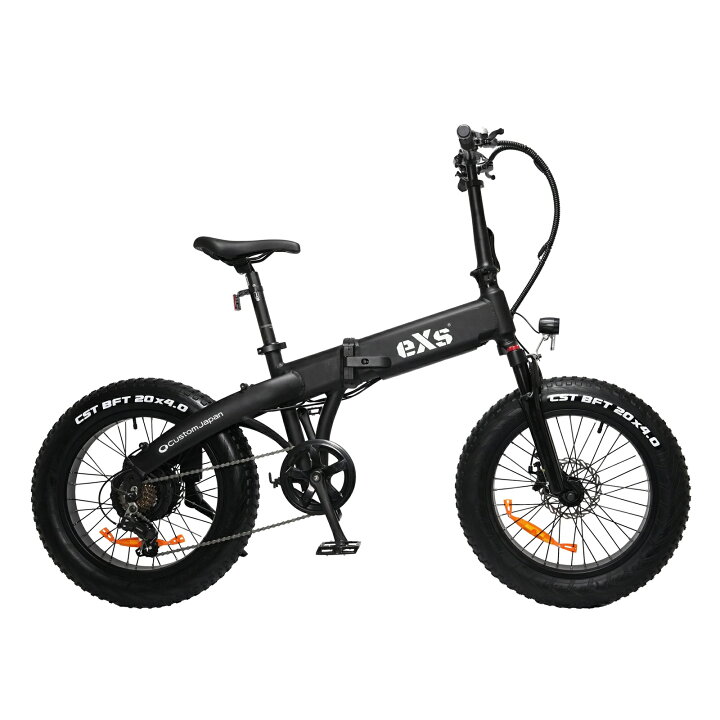 楽天市場】電動自転車 eXs Street エクスストリート マットブラック 