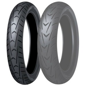 DUNLOP(�_�����b�v) �o�C�N �^�C�� �I�t���[�h�E�A�h�x���`���[ D614 110/80R19?59V TL �t�����g 353792