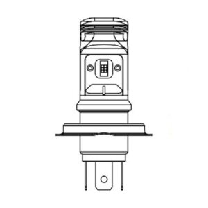 EnergyPrice(�G�i�W�[�v���C�X) LED�w�b�h���C�g�o���u �N���A �o�C�N�p HS1 12V5/5W PX43t �o�C�N �w�b�h���C�g��