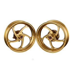 OVER Racing(�I�[���@�[���[�V���O) �y�J���[�I�[�_�[�i�zGP-V �v���C�� 2.70/3.50-12 Monkey125(�A���}�C�g/�S�[���h) 82-012-30+82-98-00G �����L�[125[18-20] �o�C�N �z�C�[��