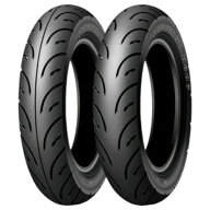 DUNLOP(ダンロップ) 【セット品】RUNSCOOT 前 D307 90/90-10 TL 後 D307 100/90-10 TL バイク タイヤ ス…