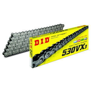 DID(�哯�H��) VX�V���[�Y�`�F�[�� 530VX3-120L ZJ(�J�V��) �X�`�[�� DID530VX3-120ZJ �o�C�N