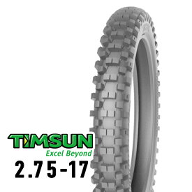 TIMSUN(ティムソン) バイク タイヤ TS808 2.75-17 4PR TT リア TS-808