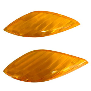 エナジープライス フロントウィンカーレンズ左右 JOG SA36/39J オレンジ バイク