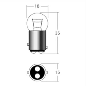 M&H �E�B���J�[�|�W�V������ A5407OR(�I�����W) 12V21/5W A5407 OR �o�C�N �E�C���J�[�E�e�[����