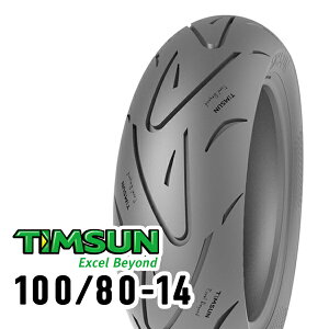 TIMSUN(eB\) Xg[gnCObv TS660 100/80-14 48P TL tg TS-660 oCN ^C XN[^[ErWlXE~joCN