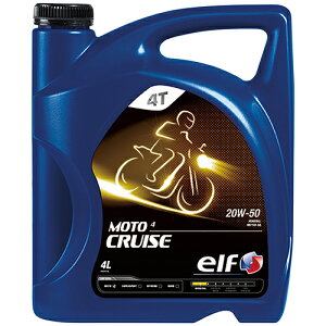 elf(Gt) MOTO 4 CRUISE 20W-50 4L oCN 4TCNGWIC