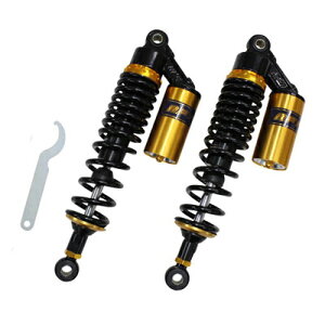 GiW[vCX ATXyV ^Nt 340mm AVbN CB400 XJ400 GT380 Z400FX Z250FT [t@[ ZRX ubN/S[h 2{ oCN