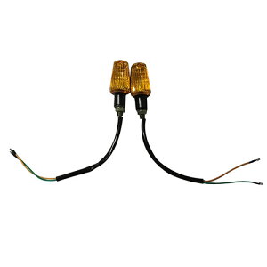 エナジープライス ウィンカー左右セット 汎用 アンバーレンズ バイク