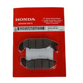 ホンダ純正 フロント ブレーキパッド 06455-K84-902 (旧品番 06455-K84-901) JK05 JK06 JF84 KF47 KF38 KF54 HONDA GENUINE PARTS