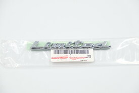 Limited エンブレム トヨタ 純正 海外 輸出仕様 リミテッド 縦 1.4cm x 横 12cm TOYOTA GENUINE PARTS クリックポスト送付