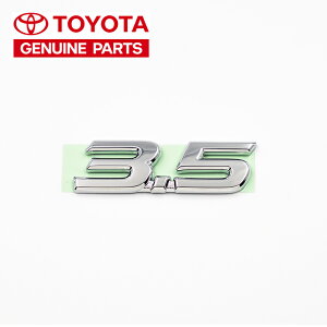 3.5 Gu g^ CO TOYOTA g^  Aodl c 1.9cm x  6.4cm TOYOTA GENUINE PARTS NbN|Xgt