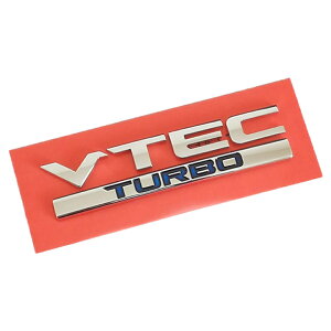 VTEC TURBO �G���u���� �c 2.5cm x �� 10.5cm �z���_ ���� �A�o�d�l HONDA �z���_ HONDA GENUINE PARTS �N���b�N�|�X�g���t