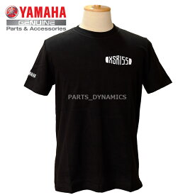 【JUST RIDE AWAY】 XSR155 海外 ヤマハ純正 Tシャツ T-SHIRTS ブラック BLACK YAMAHA GENUNE ACCESSORIES クリックポスト送付