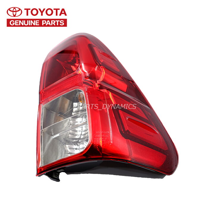 楽天市場】HILUX REVO トヨタ純正 右テールランプ リアフォグ無し  