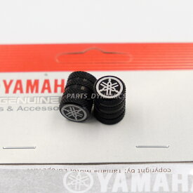 ヤマハ純正 音叉 エアーバルブキャップ Type1 ブラック アルミ 長さ 16mm x 外径 12.5mm YAMAHA GENUINE PARTS クリックポスト送付