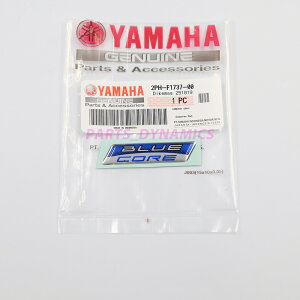 ���}�n���� BLLUE CORE �}�[�N �G���u���� �u���[�R�A YAMAHA GENUINE PARTS �N���b�N�|�X�g���t