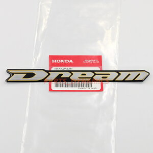 z_ HONDA DREAM h[ Gu HONDA GENUINE PARTS NbN|Xgt