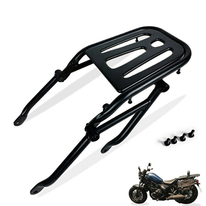 楽天市場】REBEL レブル 250 500 リアキャリア 海外ホンダ純正 08L70 
