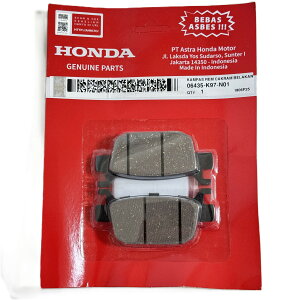 �z���_���� 06435-K97-N01 �����[ �u���[�L�p�b�h JK05 JK06 KF47 KF38 KF54 HONDA GENUINE PARTS