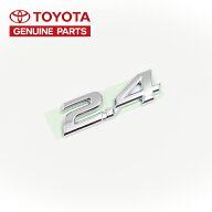 2.4 エンブレム トヨタ 純正 TOYOTA 海外 輸出仕様 縦 2.0cm x 横 6.5cm TOYOTA GENUINE PARTS クリック…