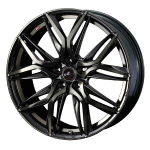 Weds LEONIS LM 15インチ 5H PCD100 6.0J +45 PBMC/TI 1本 40782