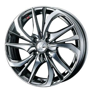 Weds LEONIS TE 17インチ 4H PCD100 6.5J +50 BMCMC 1本 38757