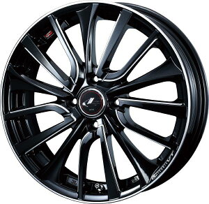Weds LEONIS VT 16C` 4H PCD100 5.0J +45 PBK/SC 1{ 36333