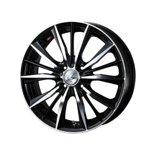 Weds LEONIS VX 16C` 4H PCD100 5.0J +45 BKMC 1{ 33245