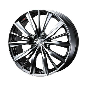 Weds LEONIS VX 19インチ 5H PCD114.3 7.5J +53 BMCMC 2本 33284