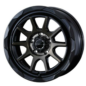 WEDS ADVENTURE MUD VANCE 06 16インチ 5H PCD100 6.0J +40 BLACK POLISH BRONZE-CLEAR 1本 41056