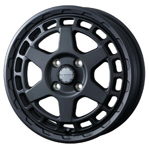 WEDS ADVENTURE MUDVANCE X TYPE S 12�C���` 4H PCD100 4.0J +40 FULL MAT BLACK 1�{ 41589