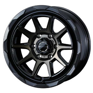 WEDS ADVENTURE MUD VANCE 06 15C` 6H PCD139.7 6.0J +33 BLACK POLISH BRONZE-CLEAR 1{ 39810