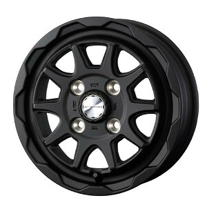 WEDS ADVENTURE MUD VANCE 06 12C` 4H PCD100 4.0J +40 FULL MAT BLACK 1{ 40200