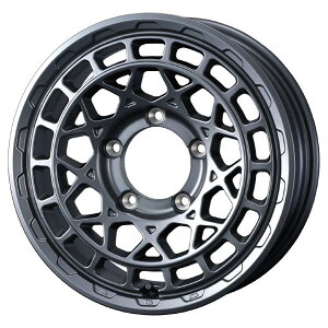 WEDS ADVENTURE MUDVANCE X TYPE M 14インチ 4H PCD100 4.5J +45 MAT GUNMETALLIC 2本 41576
