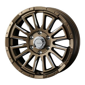 WEDS ADVENTURE MCCOYS RV-5 17C` 6H PCD139.7 6.5J +38 BRONZE MILLING 2{ 40986