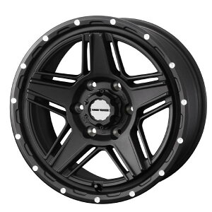 WEDS ADVENTURE MUD VANCE 07 16C` 6H PCD139.7 6.5J +38 FULL MAT BLACK 2{ 40534