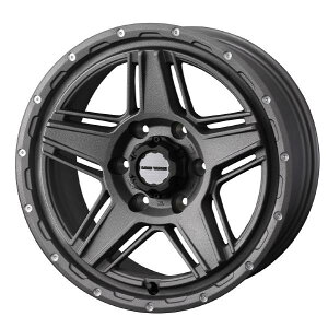 WEDS ADVENTURE MUD VANCE 07 16C` 6H PCD139.7 6.5J +38 FLINT GRAY 2{ 40546