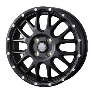 WEDS ADVENTURE MUD VANCE 08 12C` 4H PCD100 4.0J +40 FLINT BLACK 4{ 41120