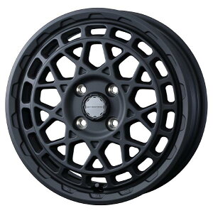WEDS ADVENTURE MUDVANCE X TYPE M 14C` 4H PCD100 4.5J +45 FULL MAT BLACK 4{ 41562