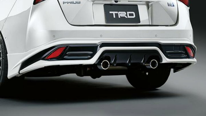楽天市場】TRD 50系 後期 プリウス ハイレスポンスマフラーVer.S MS153 
