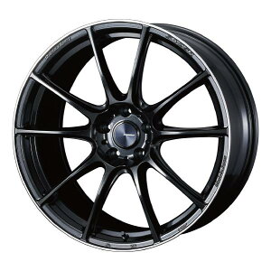 WEDSSPORT SA25R 19C` 5H PCD114.3 9.5J +38 METAL BLACK F 4{ 73822