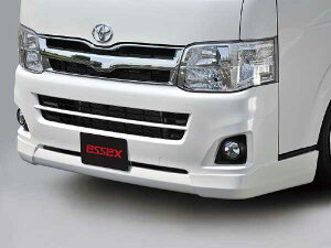 CRS ESSEX ハイエース用 ES フロントリップスポイラー Ver.3 ABS 未塗装
