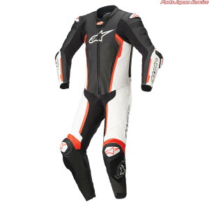 MISSILE V2 LEATHER SUIT [1231 BLACK WHITE RED FLUO] 52 3150122 ApCX^[Y