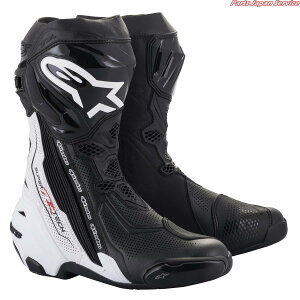 SUPERTECH-R VENTED BOOTS[12 BLACK WH ITE]41/26.0cm 2220121 ApCX^[Y