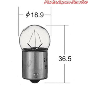 03027 ]p M 24V 15W G18 RCg