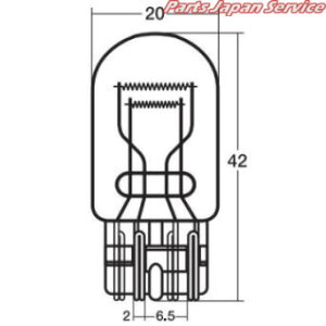 NO.14 BP7875 12V21/5W �X�^�����[