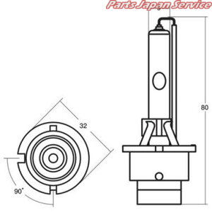 DL04 ����HID�o�[�i�[ D4S �X�^�����[