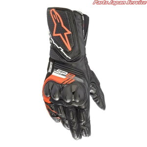 SP-8 V3 LEATHER GLOVE [1030 BLACK RED FLUO] M 3558321 ApCX^[Y