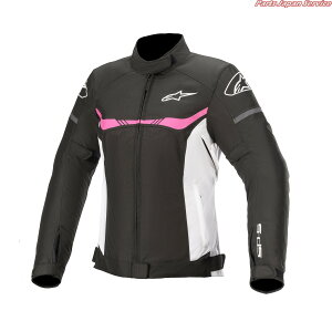 STELLA T-SP S WATERPROOF JACKET [1239 BLACK WHITE FUCHSIA] M 3210120 ApCX^[Y